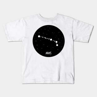 Aries Constellation Kids T-Shirt